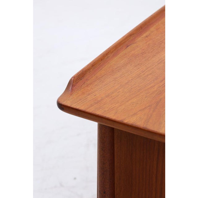 Vintage Teak Desk by Svend Aage Madsen for HP Hansen For Sale - Image 10 of 18