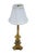 French Vintage French Empire Brass Delphin Dolphin Koi Fish Orb Candlestick Table Lamp 32" For Sale - Image 3 of 14