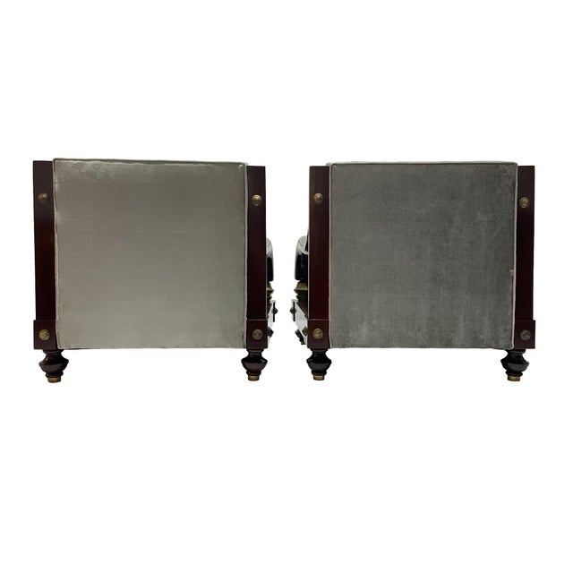 Pair of Sculptural Lounge Chairs Attributed to Octavio Vidales for Muebles Johrvy, Mexico, 1950s For Sale - Image 12 of 17