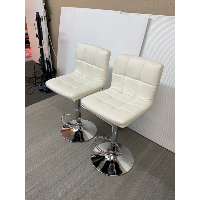 Modern Ashley Furniture Bellatier Bar Stools, Pair For Sale - Image 3 of 12