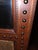 Wood Vintage Maitland-Smith Hand Made Three-Panel Mirrored Woven Room Divider Screen For Sale - Image 7 of 11
