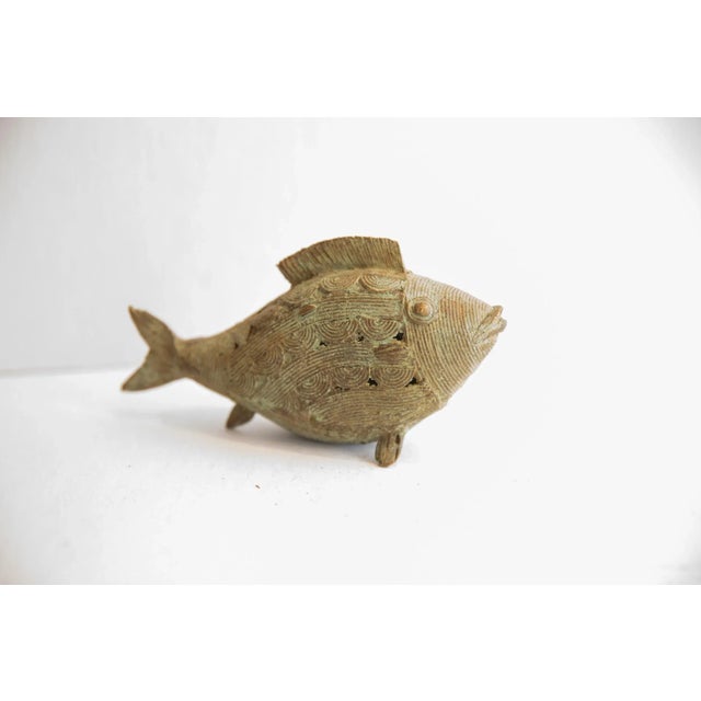 Mid 20th Century Vintage African Fish Casting For Sale - Image 5 of 5
