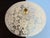 Hollywood Regency Mid Century Floral Damask Flush Light For Sale - Image 3 of 18