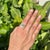 Heart Emerald and Diamond Statement Cocktail Ring in 18k Gold Size 4 For Sale - Image 11 of 18