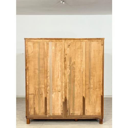 Mid-Century Wardrobe in Wood For Sale - Image 10 of 11