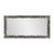 This stunning mirror is framed with an intricate, abstract design that mimics the organic texture of coral or lava rock....