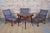Art Deco Armchairs in Walnut, Czech, 1920s, Set of 3 For Sale - Image 12 of 14