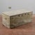 Antique Trunk in Wood, Metal, and Leather For Sale - Image 3 of 9