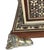 1960s Vintage Large Wood Box Micro Mosaic Inlaid Marquetry With Blue Velvet 17 X 7 X 4.5 For Sale - Image 5 of 17