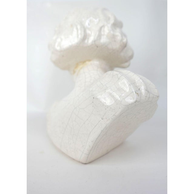 Ceramic Art Deco Style Ceramic Female Torso, 1920s-1940s For Sale - Image 7 of 8