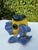Vintage Handcrafted 4” Crackle Glazed Tropical Fish Art Pottery Vase For Sale In Naples, FL - Image 6 of 10
