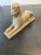 Vintage Stone Composite Sphinx Sculpture For Sale - Image 10 of 11
