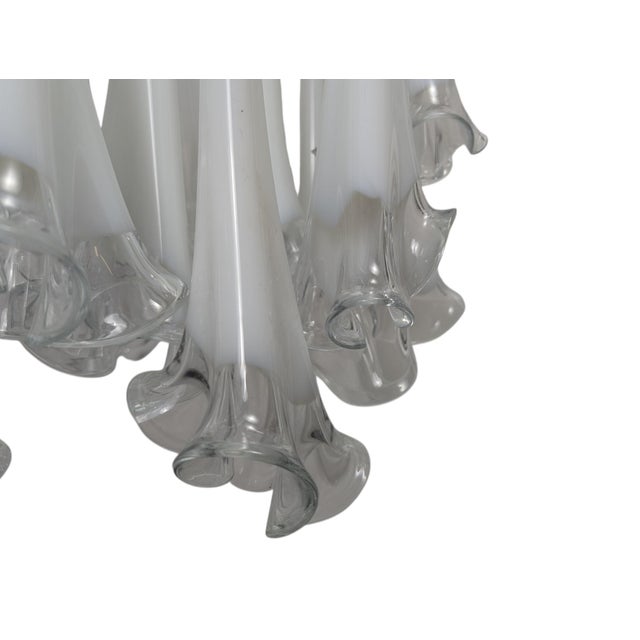 Vintage Murano Glass Pendant Light, 1970s For Sale - Image 4 of 8