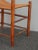 Antique Rush Ladderback Chair French Farmhouse Chic For Sale - Image 12 of 12