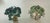 Figurative 1970s Artisan Made Pair Handpainted Frog Figurines Lamp Finials For Sale - Image 3 of 4