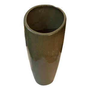 Vintage Green Weathered Wave Fashion Vase