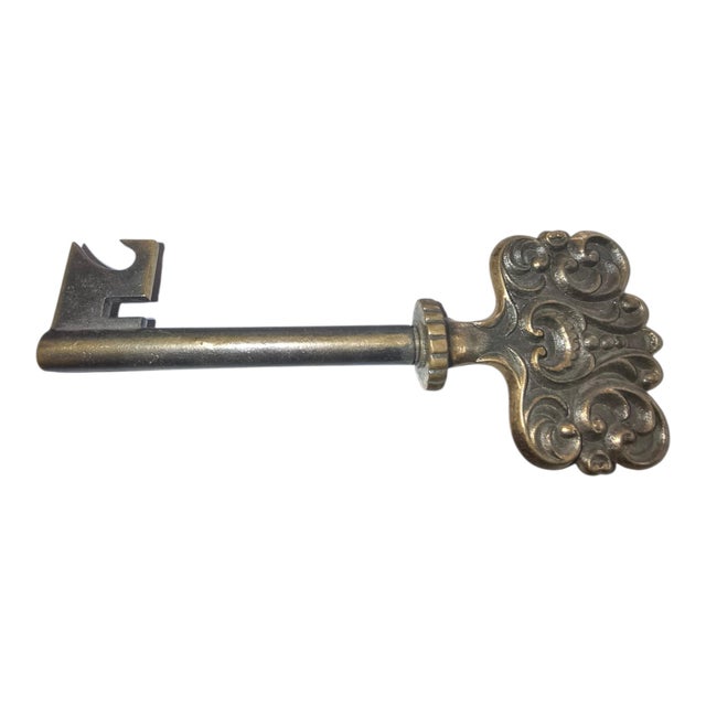 Baroque Key as Bottle Opener and Corkscrew by Carl Auböck for Werkstätte, 1950s For Sale - Image 3 of 6