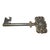 Baroque Key as Bottle Opener and Corkscrew by Carl Auböck for Werkstätte, 1950s For Sale - Image 3 of 6