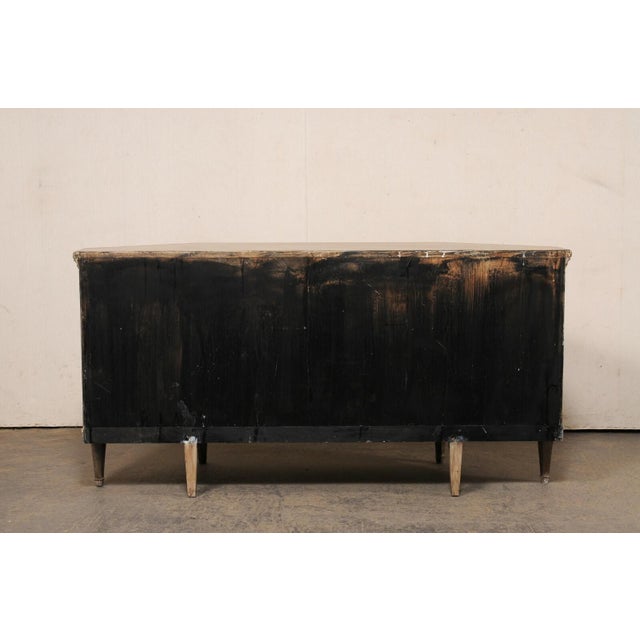 Italian Inspired 4-Door Credenza Cabinet For Sale In Atlanta - Image 6 of 11