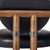 Contemporary Four Hands Bria Chair, Heirloom Black Leather For Sale - Image 3 of 12