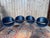 Set of 4 Swivel Shell Chairs 1980 Karisma Leather & Chrome Metal For Sale - Image 9 of 9