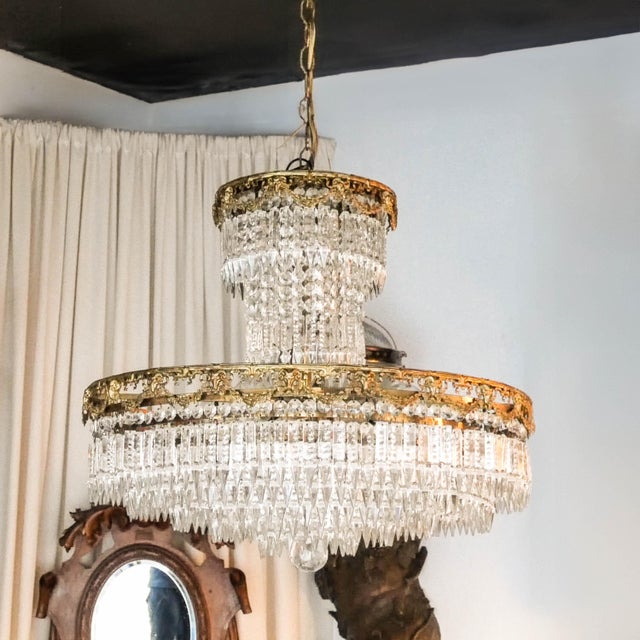 Antique Empire Hanging Lamp, 1960s For Sale - Image 13 of 13