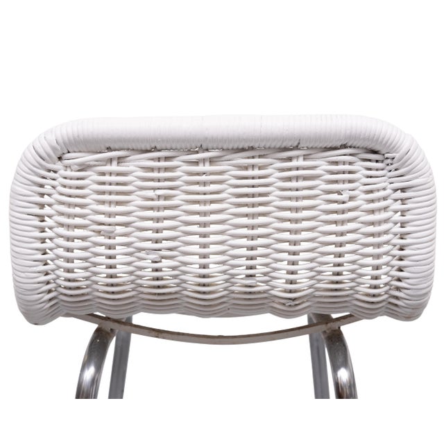 Rattan Bar Stools from Rohé Noordwolde, Netherlands, 1960s, Set of 3 For Sale - Image 9 of 10