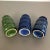 Multi-Color Pottery Fat Lava Vases from Scheurich, Germany, 1970s, Set of 3 For Sale - Image 14 of 18
