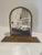 1930s 1930s American Art Deco Brass Arched Picture Frame With Rockefeller Center Photograph For Sale - Image 5 of 12