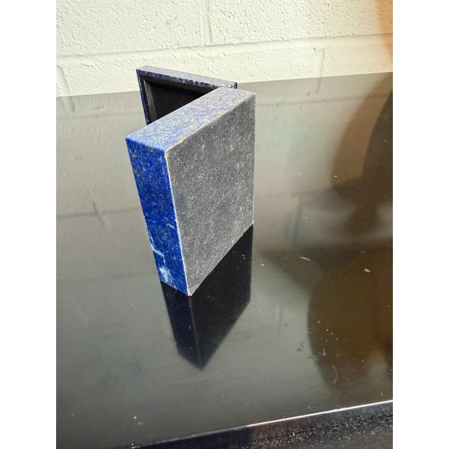 Vintage Lapis Box For Sale In Baltimore - Image 6 of 7