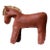Vintage Folk Art Handmade Rubber Horse Soft Sculpture, Circa Mid-20th Century For Sale