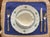 Mid 20th Century Vintage Majolica-Style White Cabbage Leaf Dessert Bowls, set of 12 For Sale - Image 5 of 11