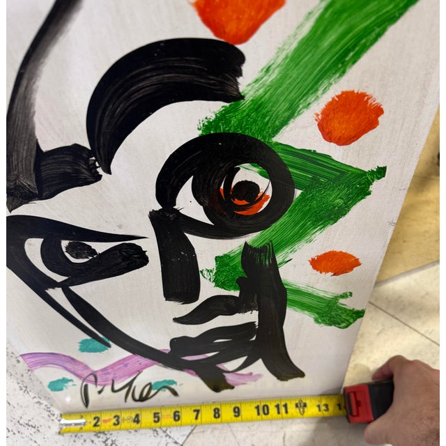 1980s Oil on Board Painting by Listed Artist Peter Robert Keil For Sale In Atlanta - Image 6 of 6