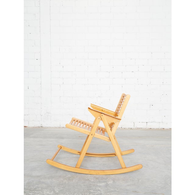 Rex Rocking Chair by Niko Kralj for Stol Kamnik, 1958 For Sale - Image 4 of 18