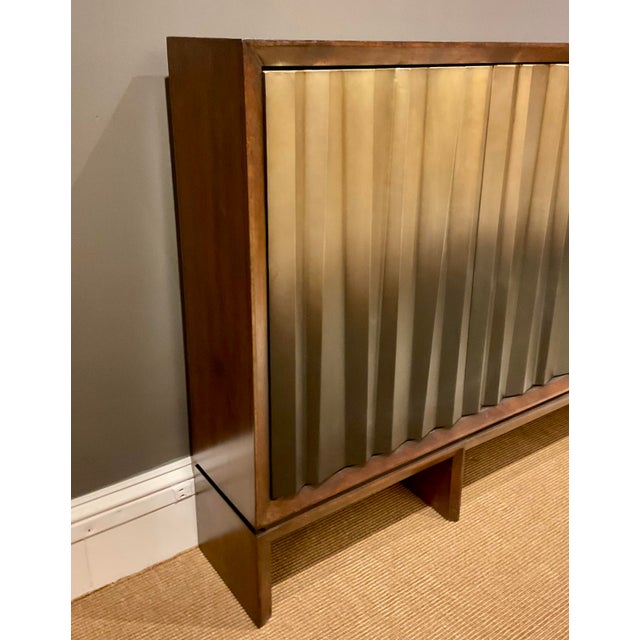 Revelation Modern Ombré Luster Narrow Console Table For Sale In Atlanta - Image 6 of 6