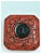 Wood Ooak Cinnabar Box/ Antique Jet Cameo For Sale - Image 7 of 12
