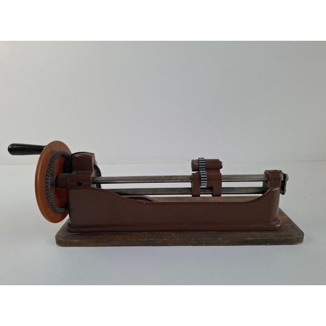 Mid-Century Mechanical Pencil Sharpener from Sellier & Bellot, Former Czechoslovakia, 1940 For Sale - Image 6 of 13