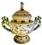 1960s Vintage Majolica Style Covered Tureen With Gnomes and Wing Gryphon Handles For Sale - Image 5 of 12