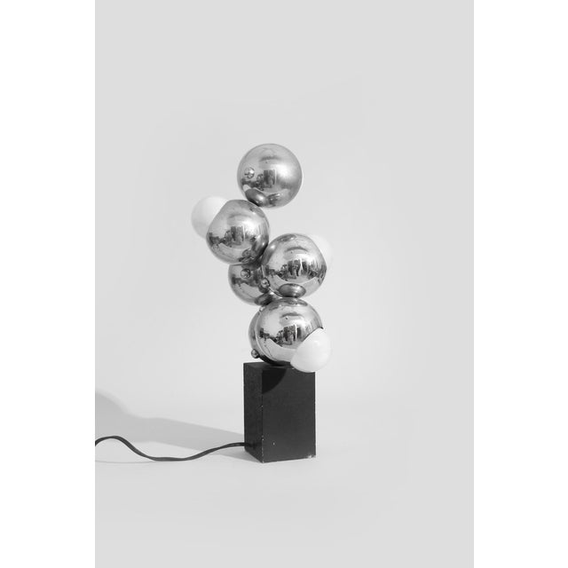 Mid 20th Century Mid 20th Century Robert Sonneman Molecule Table Lamp For Sale - Image 5 of 5