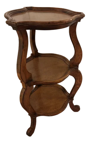 Baker Unique 3-Tiered Side Table