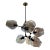 Lindsey Adelman Studio Branching Bubble Chandelier, Model bb.07.59 For Sale