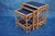 Beautiful antique bamboo and rattan nesting tables, full of character and natural charm. The bamboo features a lovely...