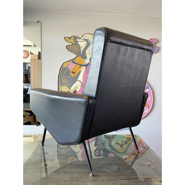 Armchair by Pierre Guariche for Airborne, France, 1955 For Sale - Image 6 of 16