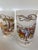 A little piece of Americana. Currier & Ives, "Brown" vintage 1950s frosted glass tumblers featuring various scenes of...