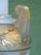Table Lamp Glass Urn Vase Antique Bohemian Moser Gold Leaves For Sale - Image 12 of 18