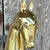 Vintage Regency Polished Brass Horse After Maitland Smith For Sale - Image 12 of 12