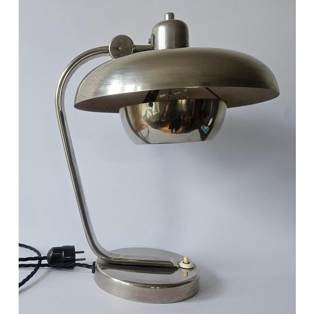- extremely rare type - very nice style of lighting - adjustable Up to 250V (Europe/UK Standard).The wiring of this item...