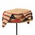Textile Early 20th Century Pende Woven Chief's Hat For Sale - Image 7 of 7