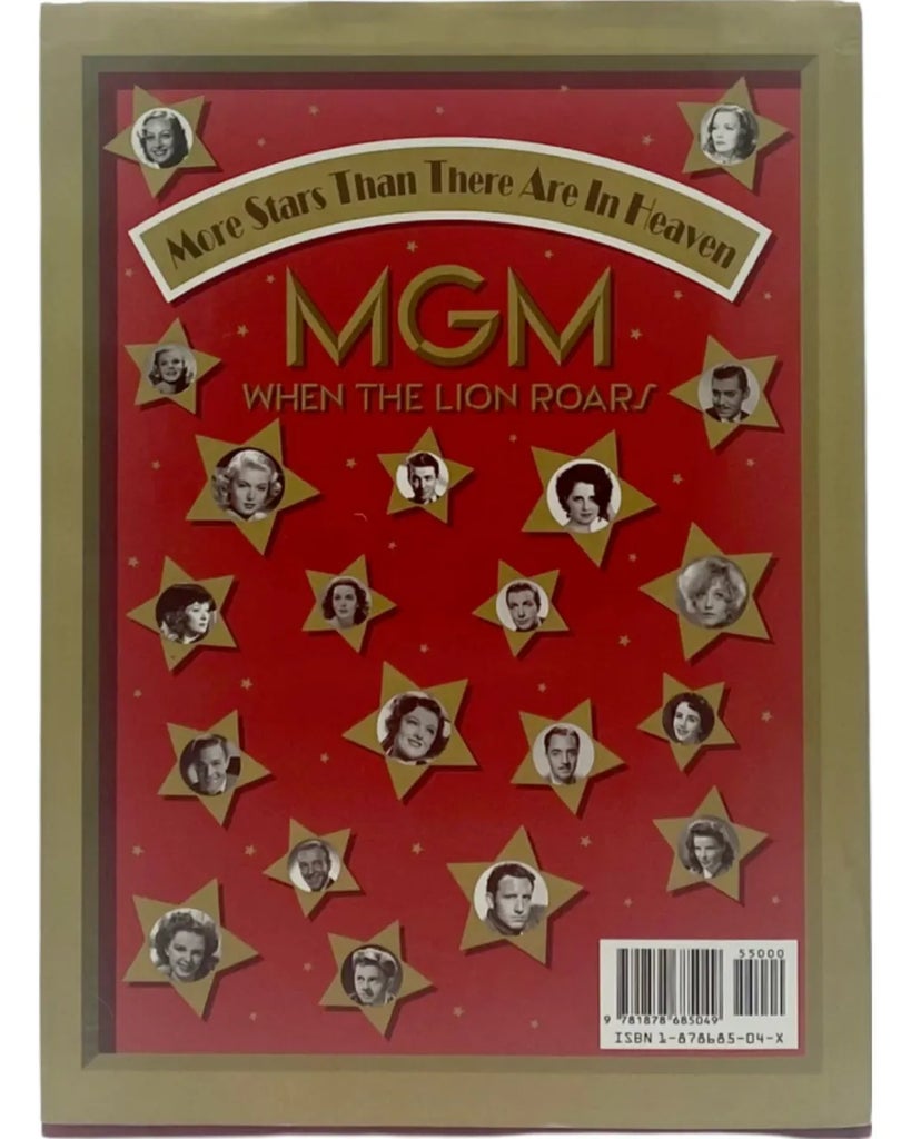 MGM When the Lion Roars by Peter Hay 1991 Hardcover Book 1st Ed