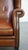 Large Vintage Sheepskin Wing Chair For Sale - Image 9 of 18